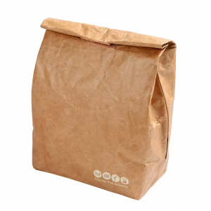 Custom Tyvek Paper Bag Outdoor Cooler Bag Keep Food Fresh Delivery Bag With Aluminum Foil